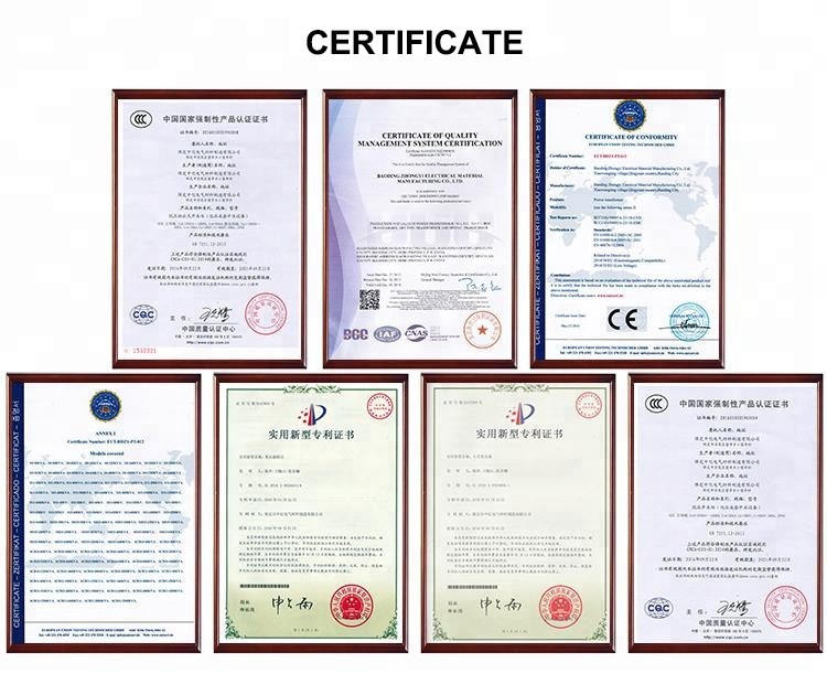 Power Transformer 300KVA Certificate Power Transformer 300KVA Certificate